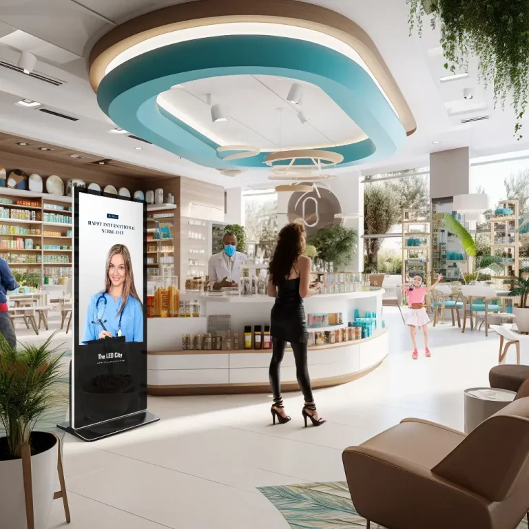 Elevate Your Pharmacy Experience with Digital Displays